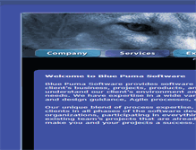 Tablet Screenshot of bluepumasoftware.com